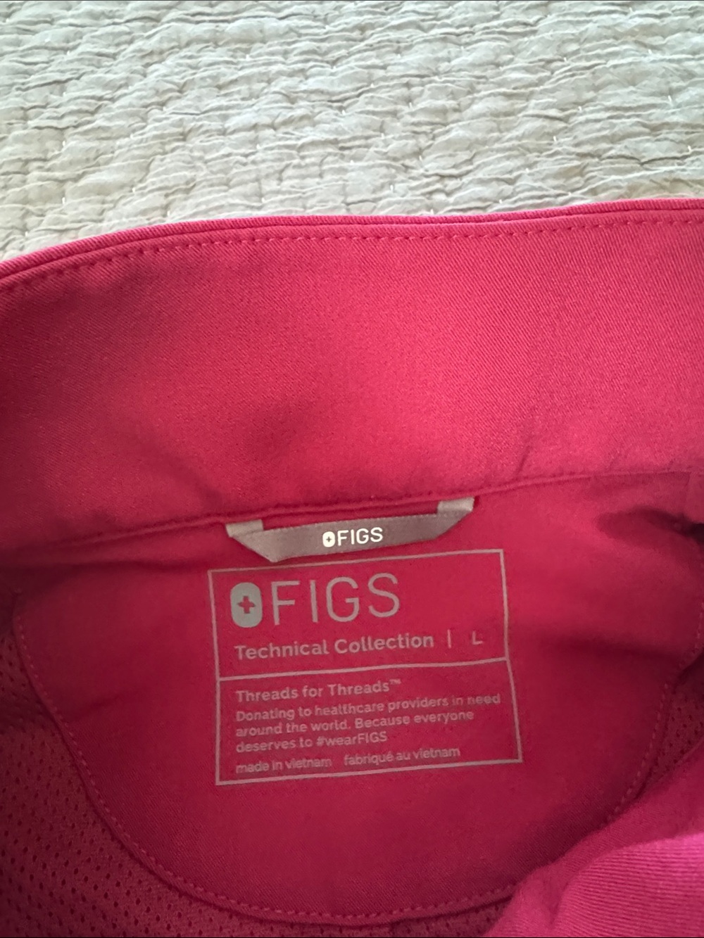 Figs Cobaki Scrub Zip Up Jacket - Picture 4 of 4